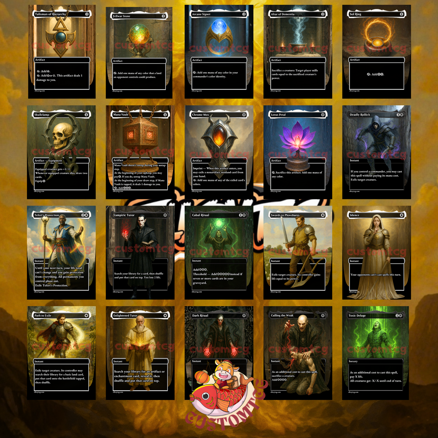 Eirdu, Carrier of Dawn Custom Deck