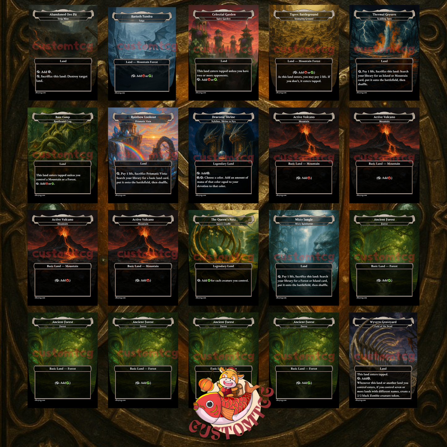 Monster Hunter - Halana & Alena Custom Deck