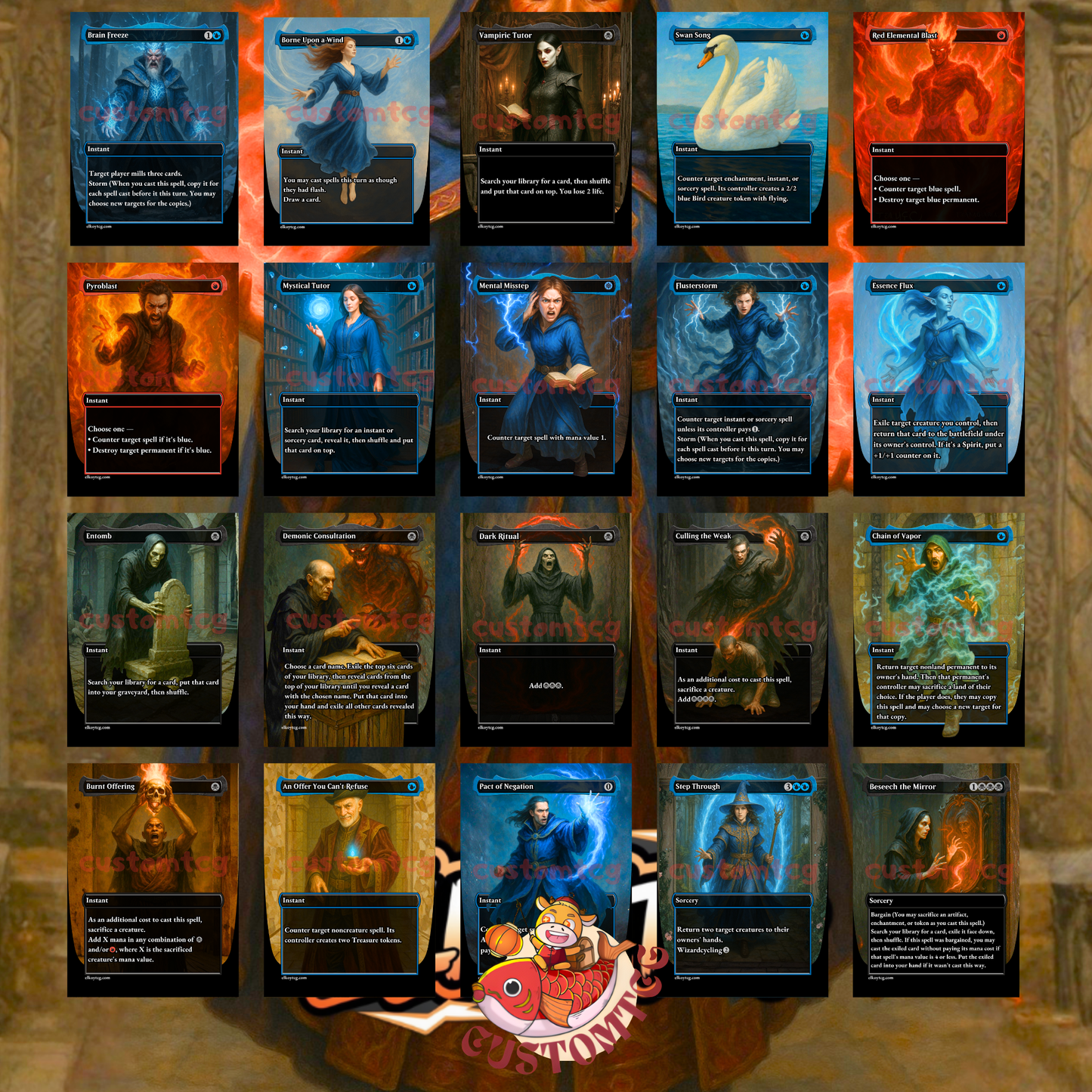 Inalla, Archmage Ritualist Custom Deck