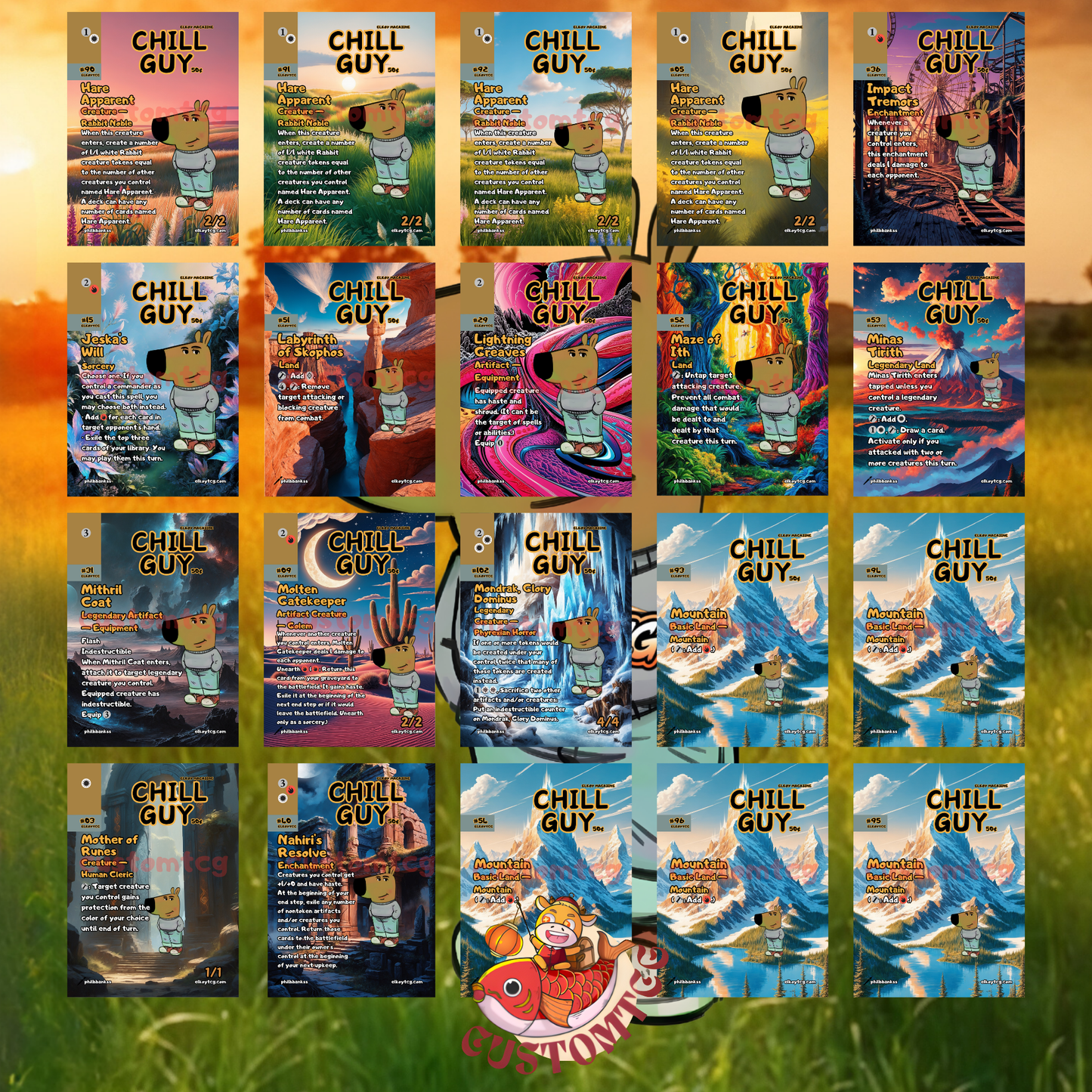 Chill Guy Commander Deck
