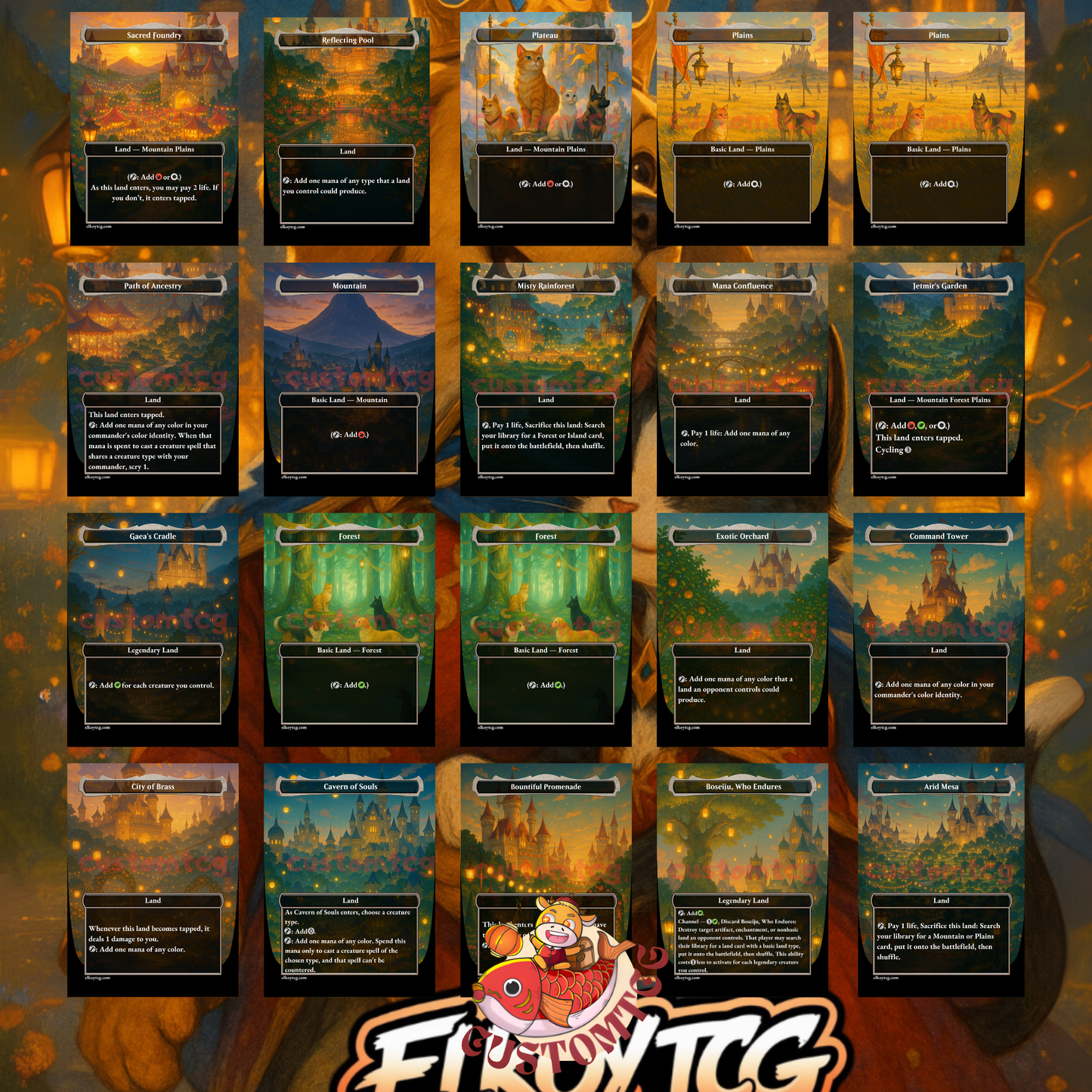 Rin and Seri, Inseparable V3 – Custom Commander Deck (100 Cards + Tokens)