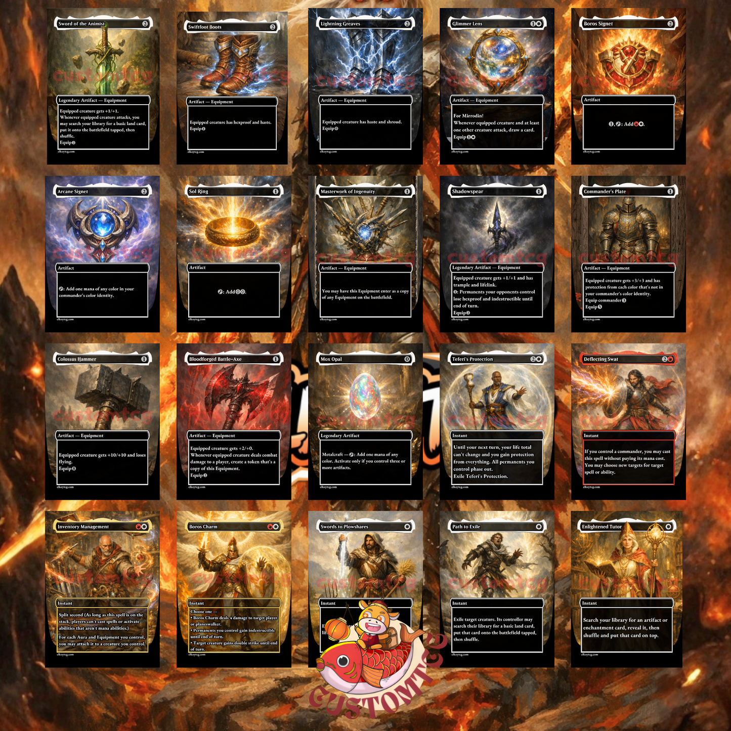 Nahiri, Forged in Fury Custom Deck