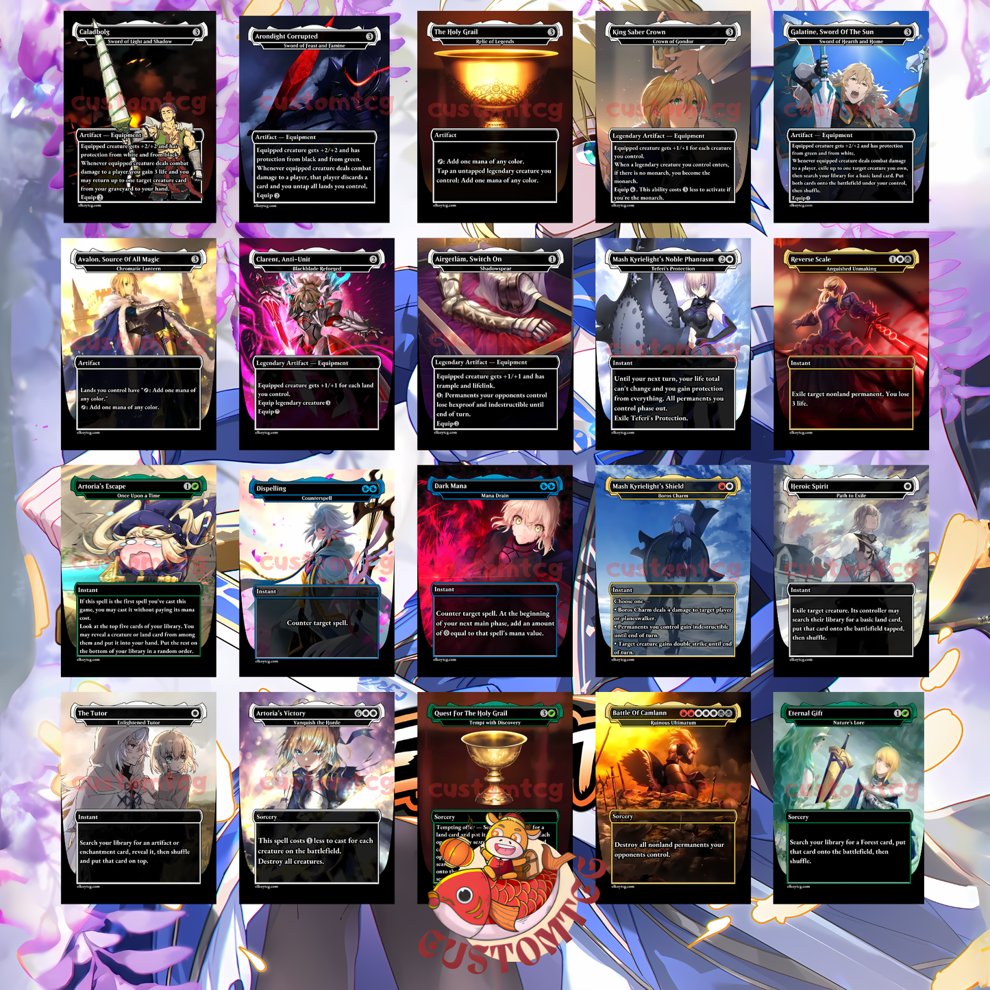 Fate Round Table V4 Custom DecK