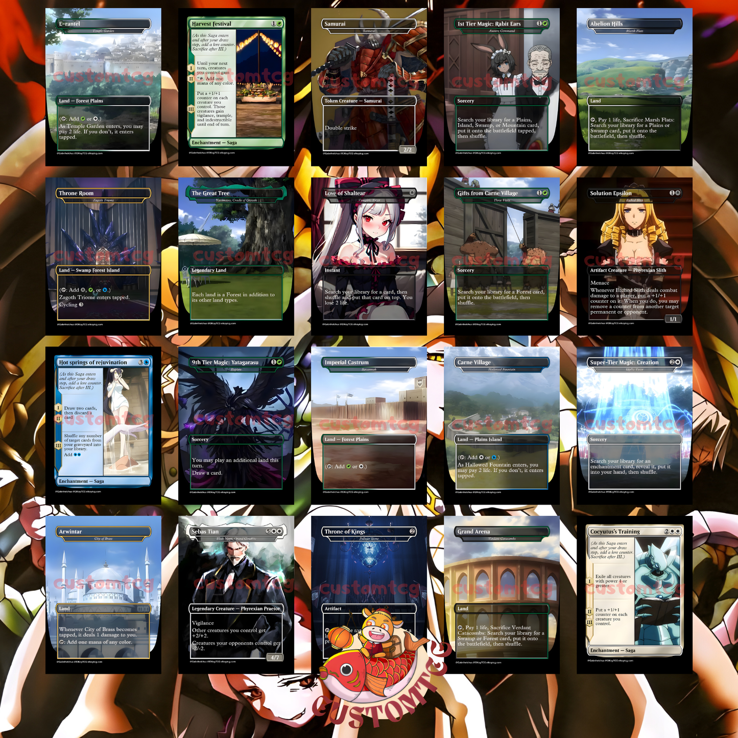 Overlord V2.0 Custom Deck
