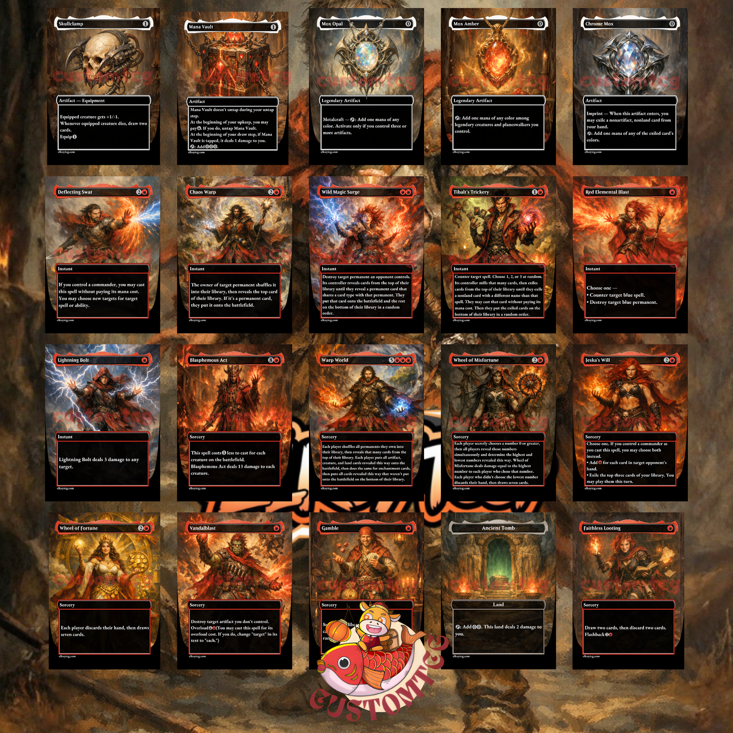 Norin the Wary Custom Deck