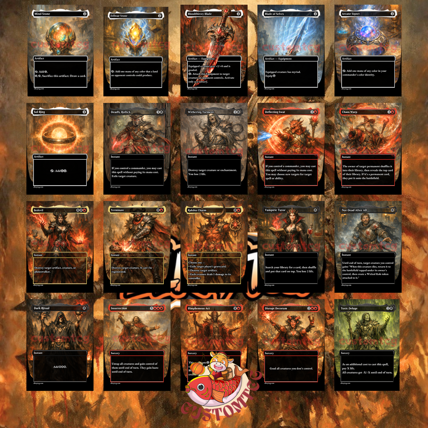 Kardur, Doomscourge custom deck