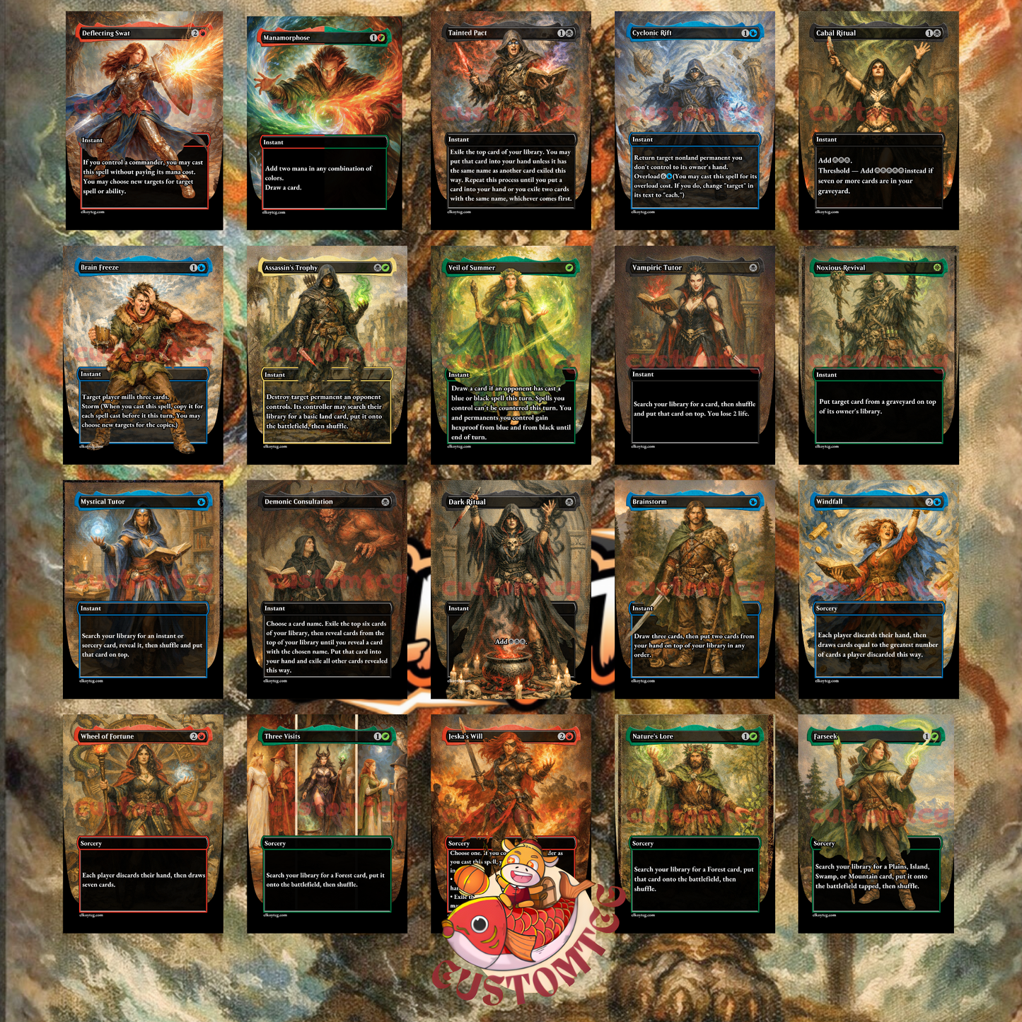 Yidris, Maelstrom Wielder Custom Deck