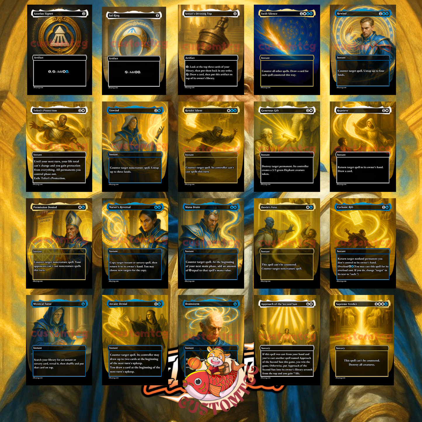 Grand Arbiter Augustin IV Custom Deck