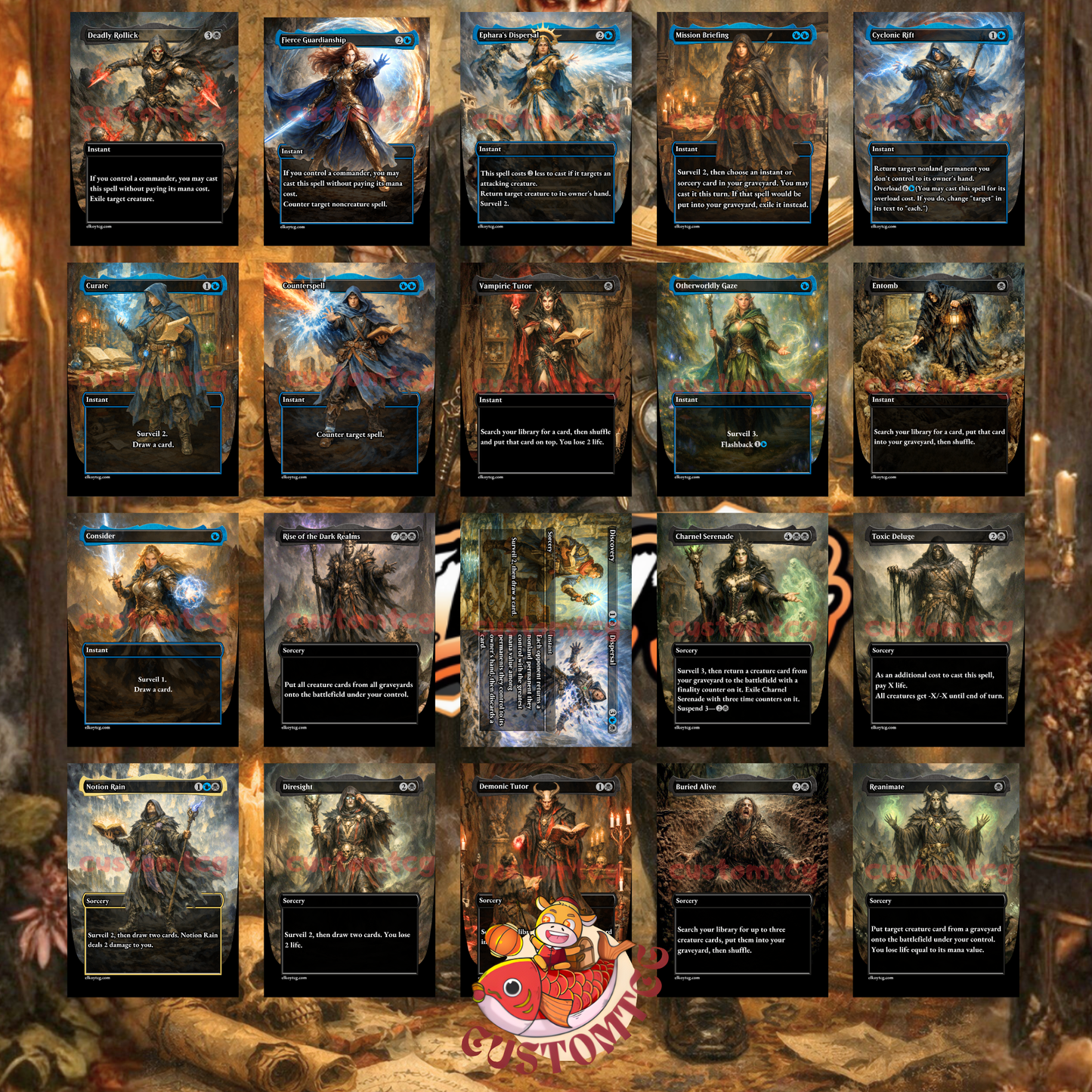 Mirko, Obsessive Theorist – CUSTOM Deck 🧛🔍