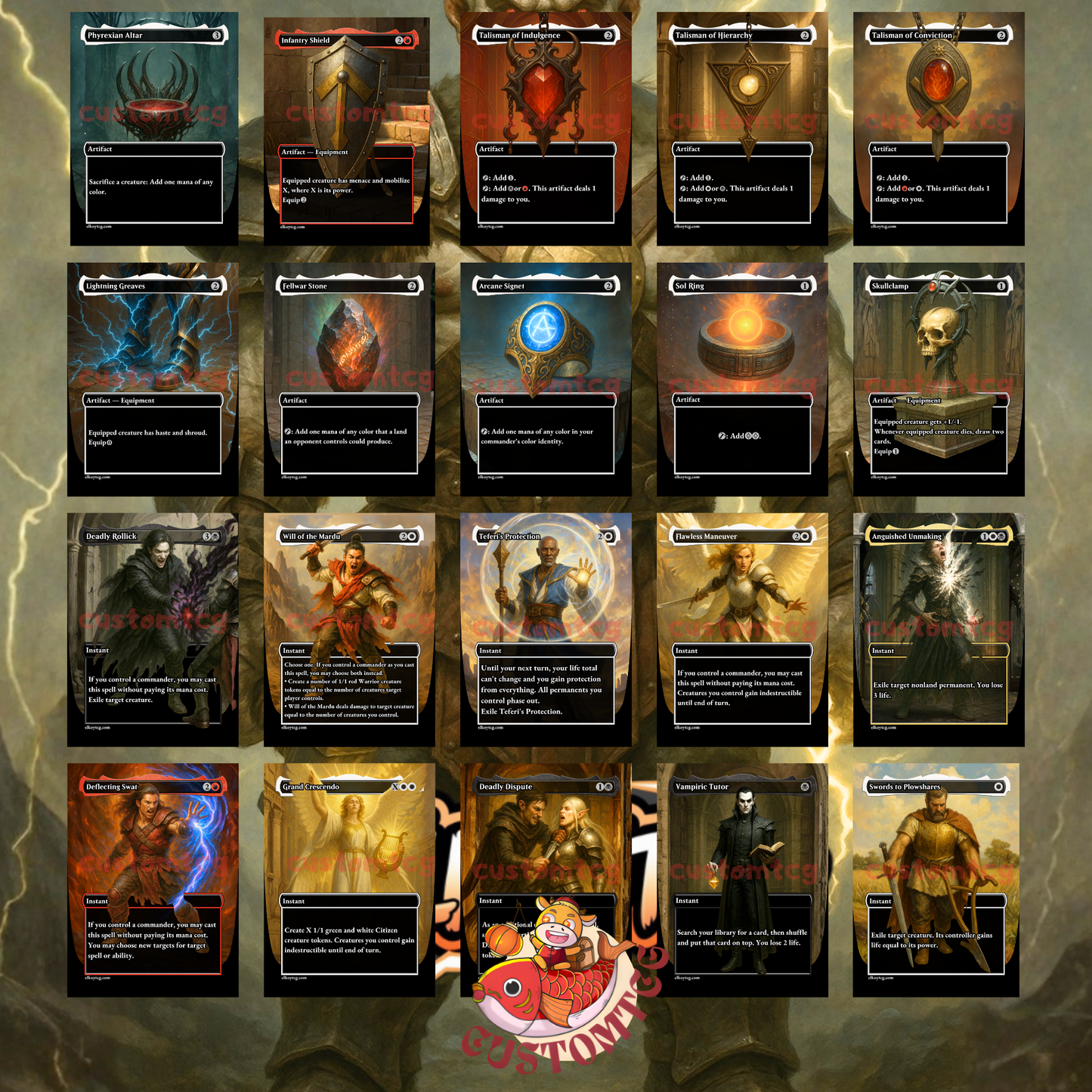 Zurgo Stormrender Custom Deck