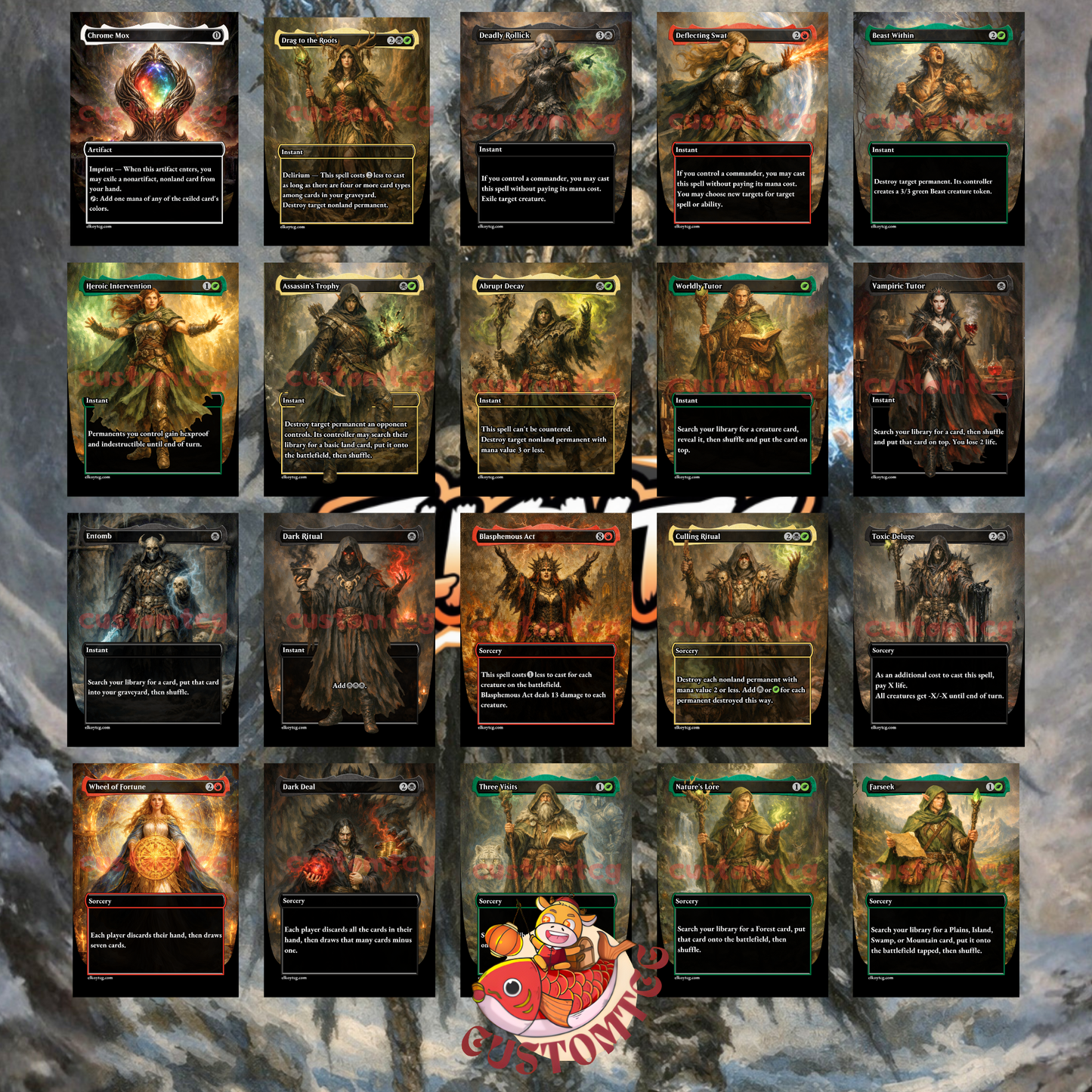 Winter, Misanthropic Guide Custom Deck