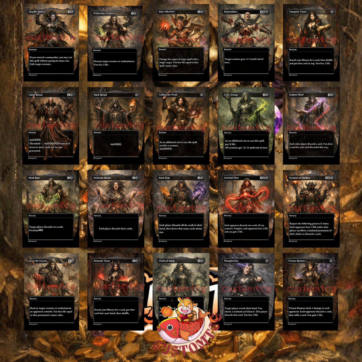 TinyBones, Bauble Burglar Custom Deck