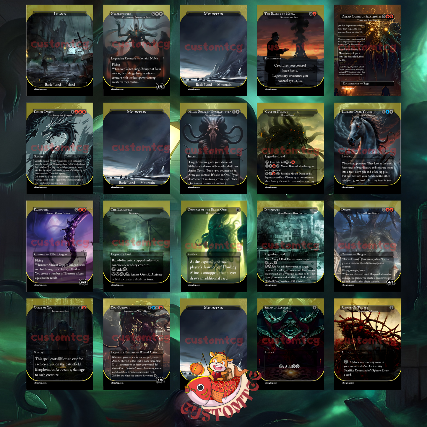 Cthulhu Custom Deck