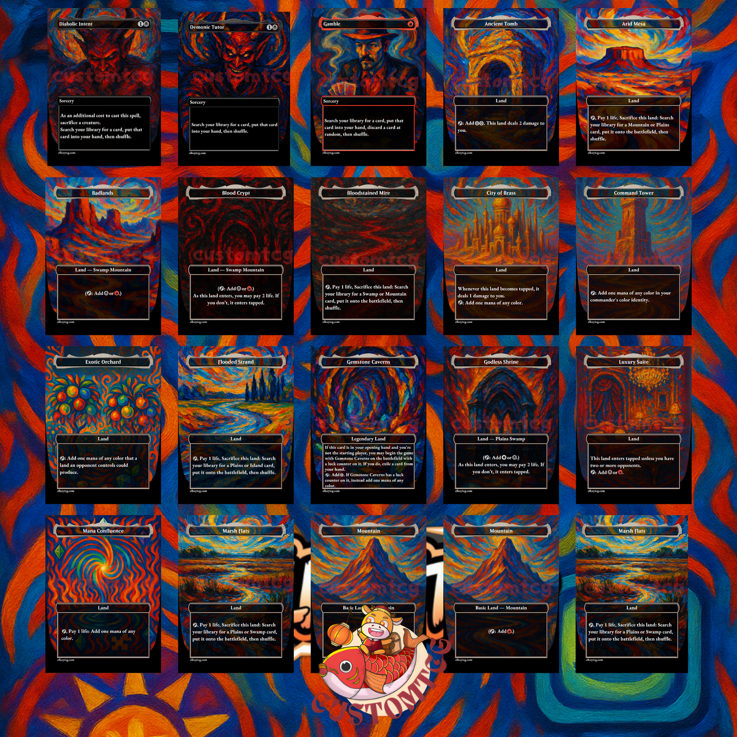 Mr. House, President and CEO – Custom Deck 🎲