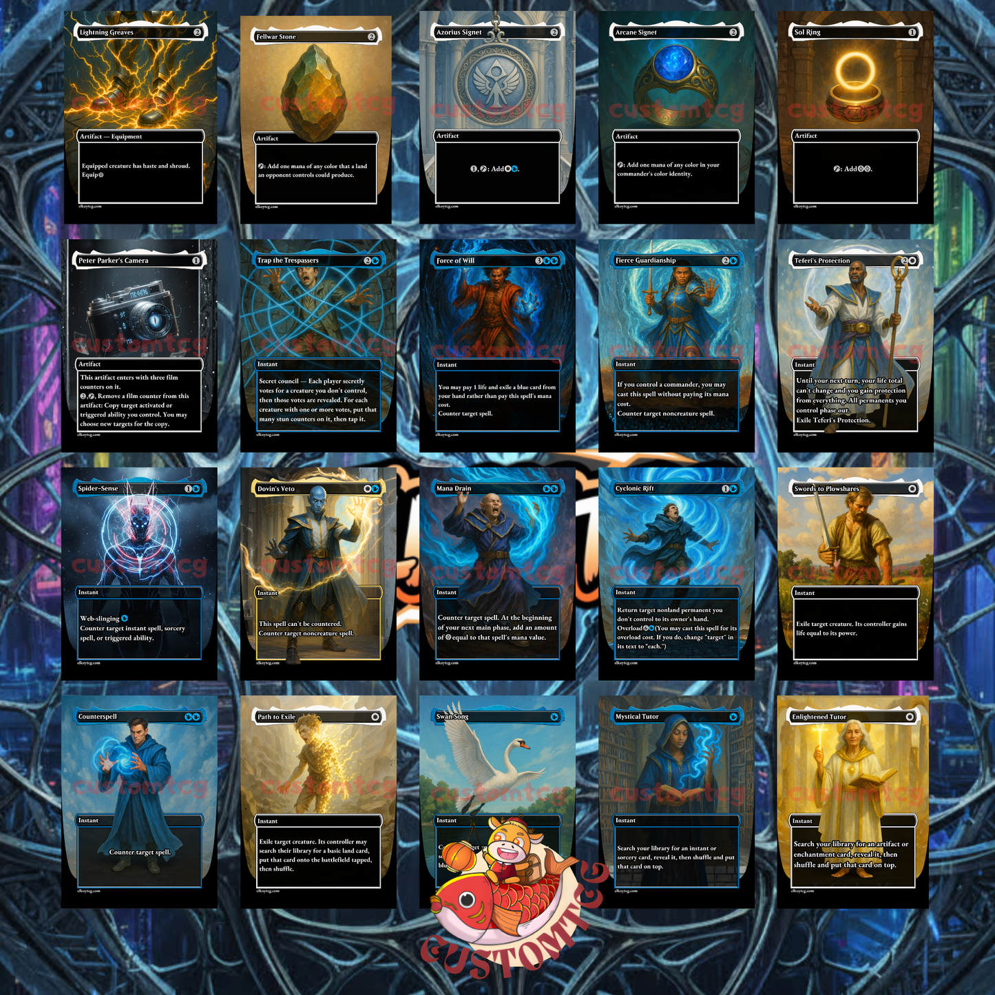 Sensational SM – Custom Deck (100 Cards + Tokens)