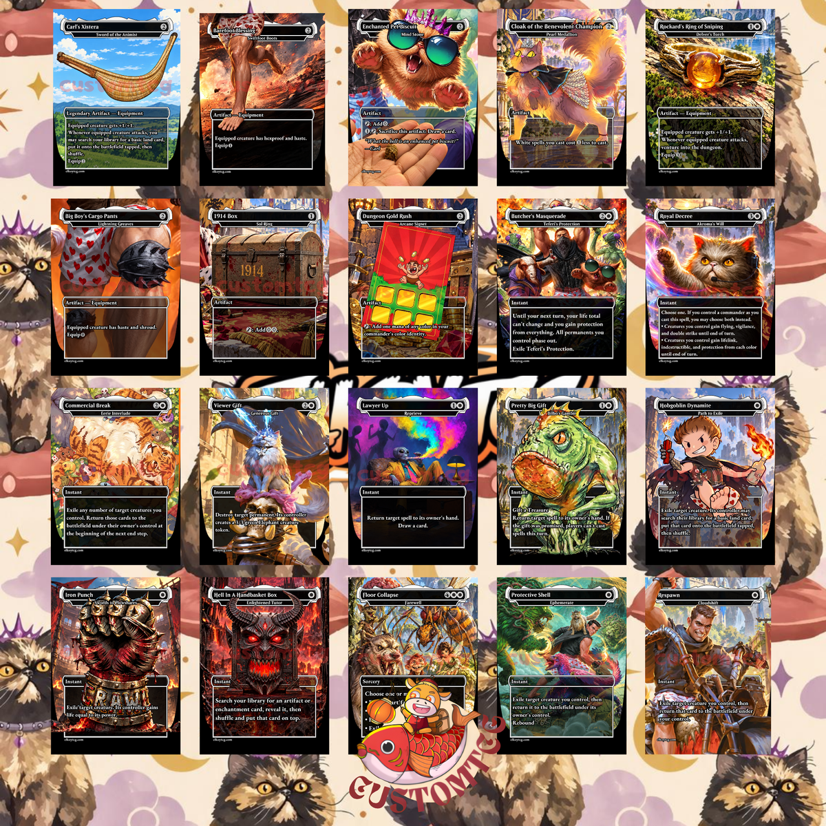 Dungeon Crawler Carl Custom Deck | Mono-White Dungeons, Blink & Initiative