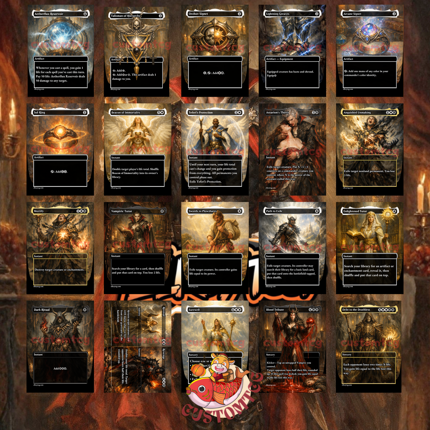 Astarion, the Decadent Custom Deck