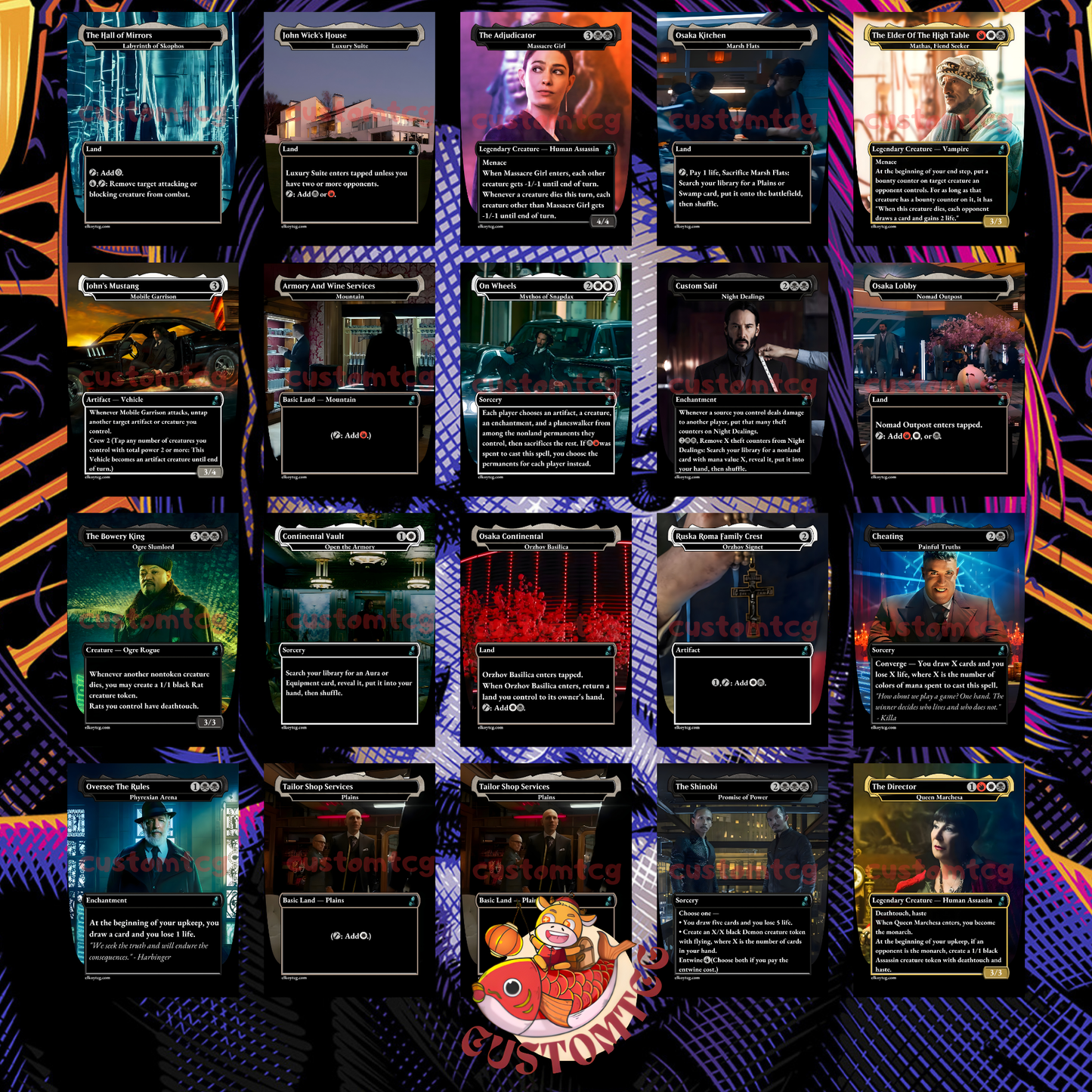 John Wick Commander Deck