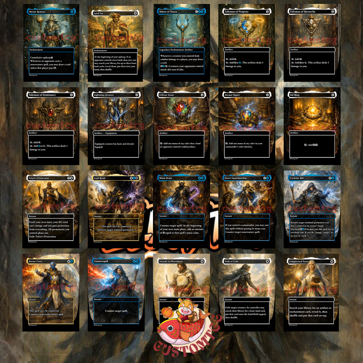 Zur, Eternal Schemer — Esper Enchantress Custom Deck