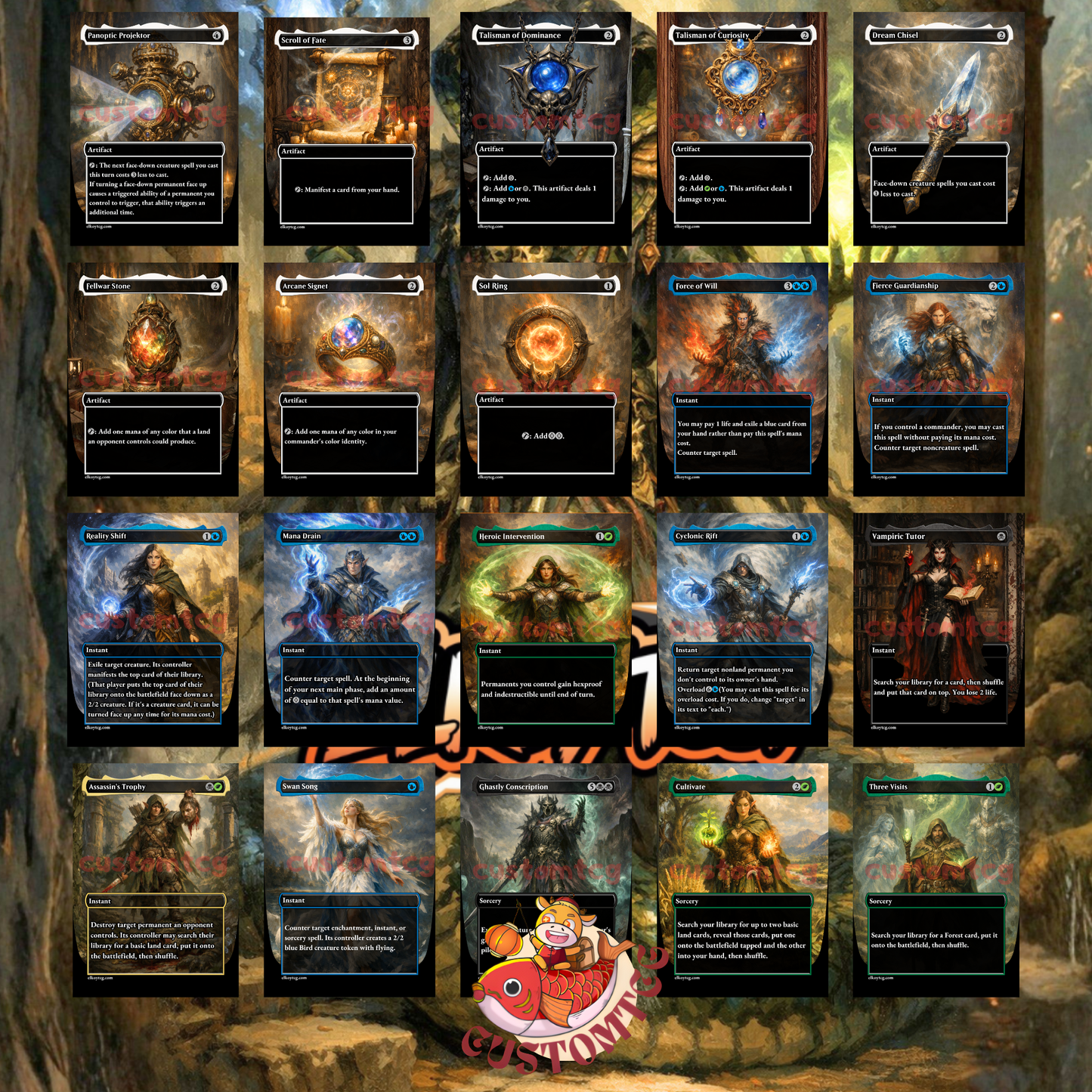 Kadena, Slinking Sorcerer Custom Deck