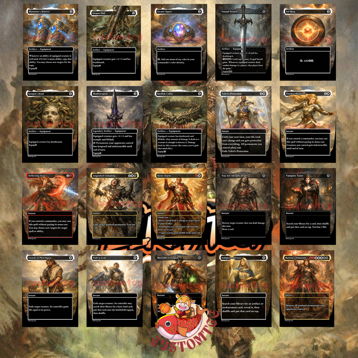 Kelsien, the Plague — Mardu Voltron Assassin Custom Deck