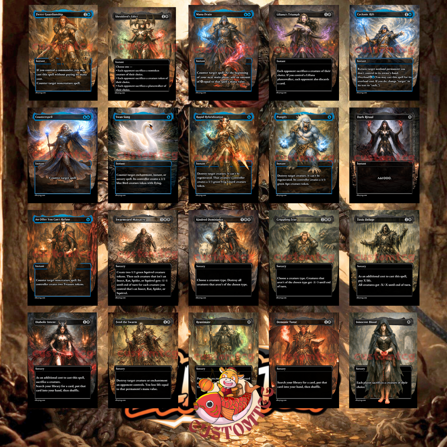 Vren, the Relentless – Deck (100 Cards + Tokens) 🐀
