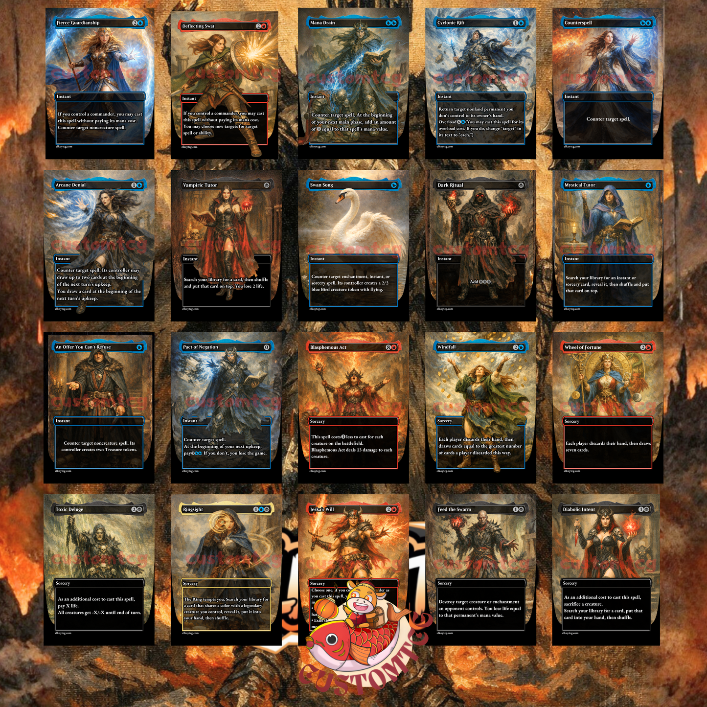 Sauron, the Dark Lord Custom Deck