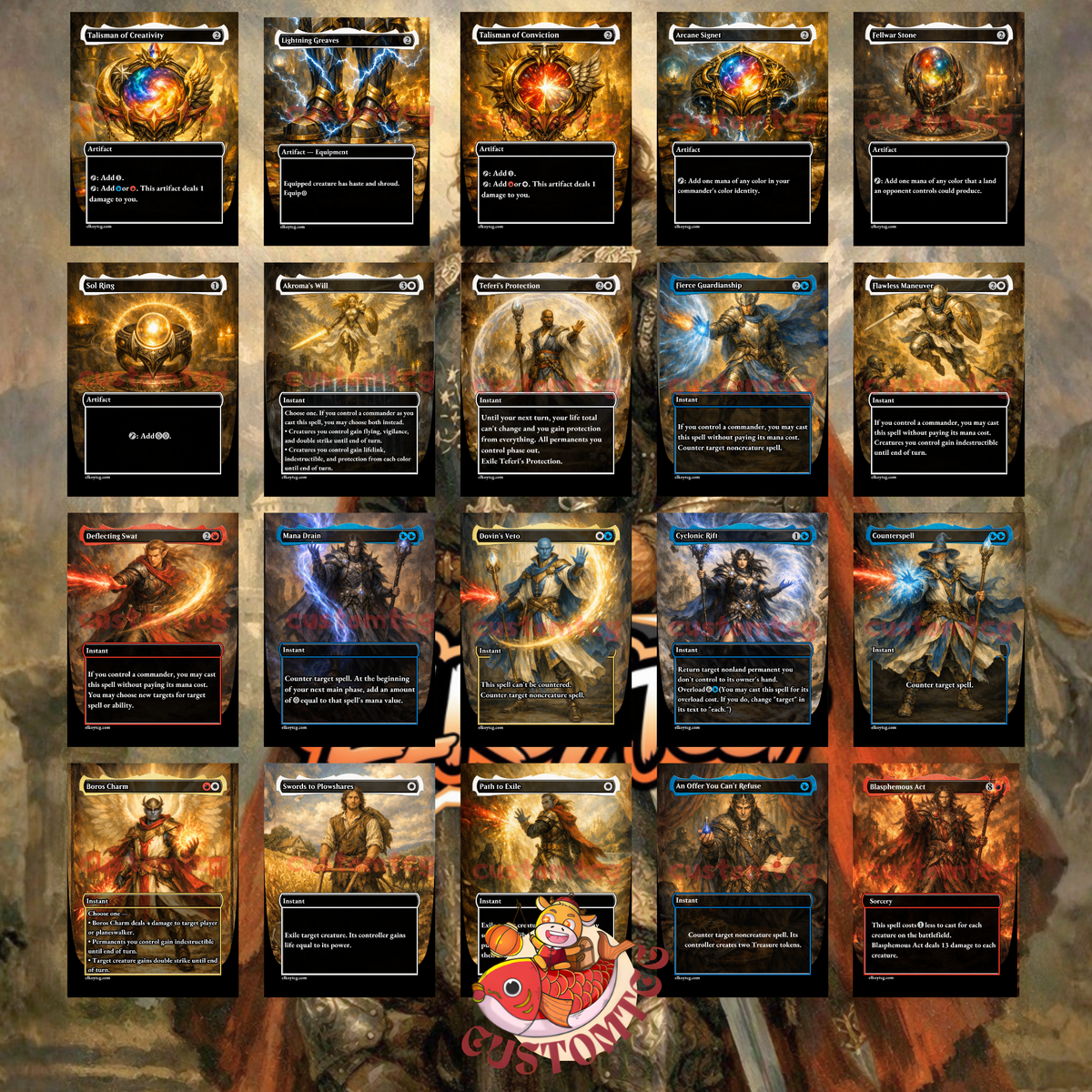 ARAGORN, KING OF GONDOR Custom Deck