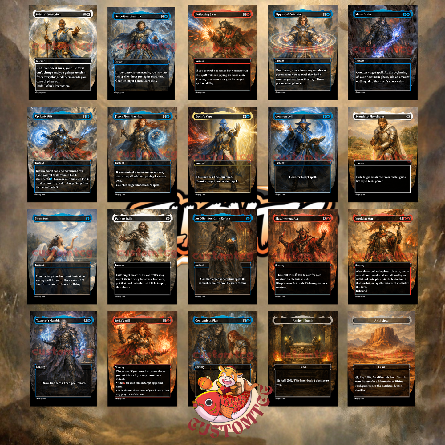 Atreus, Impulsive Son and Kratos Custom Deck