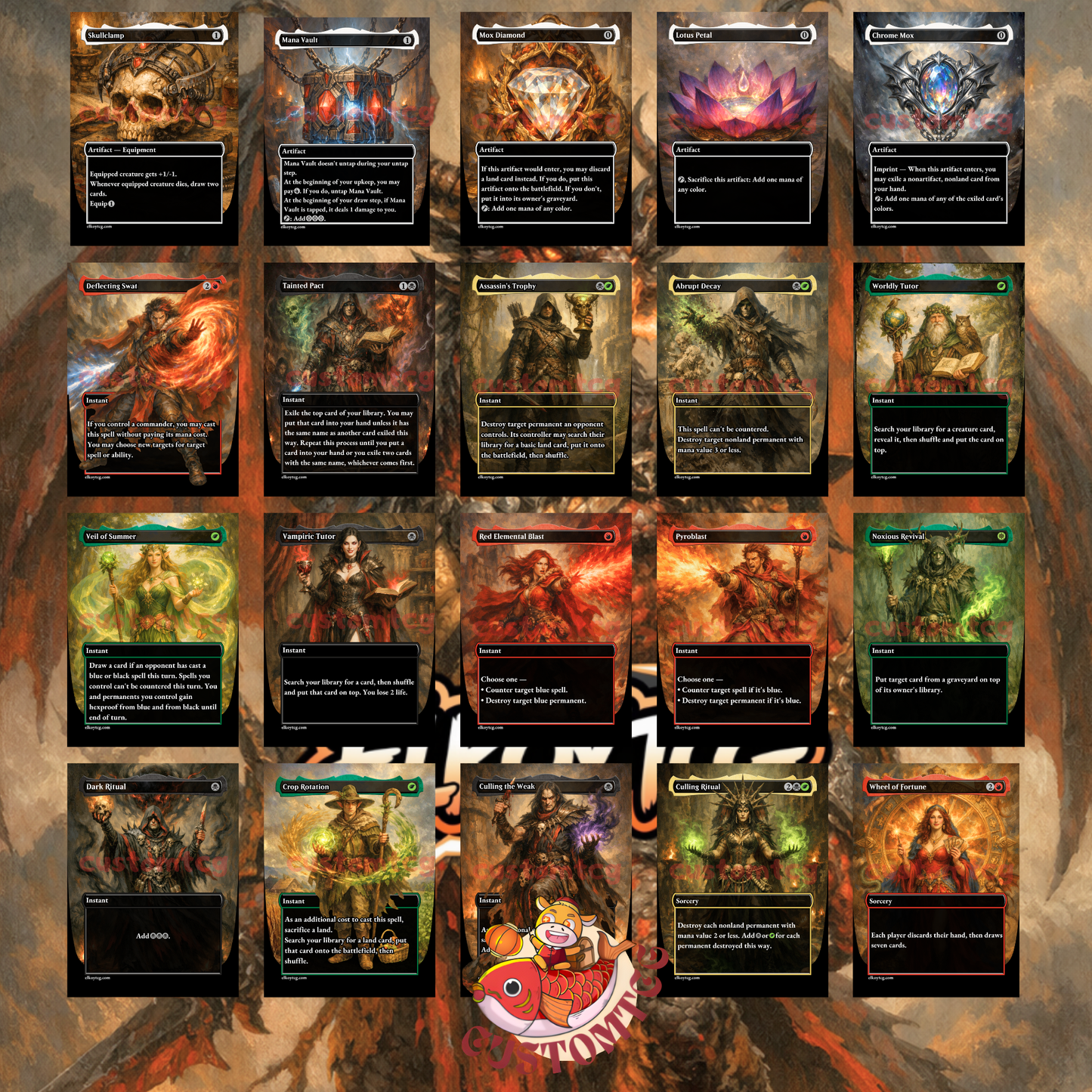 Prossh, Skyraider of Kher Custom Deck