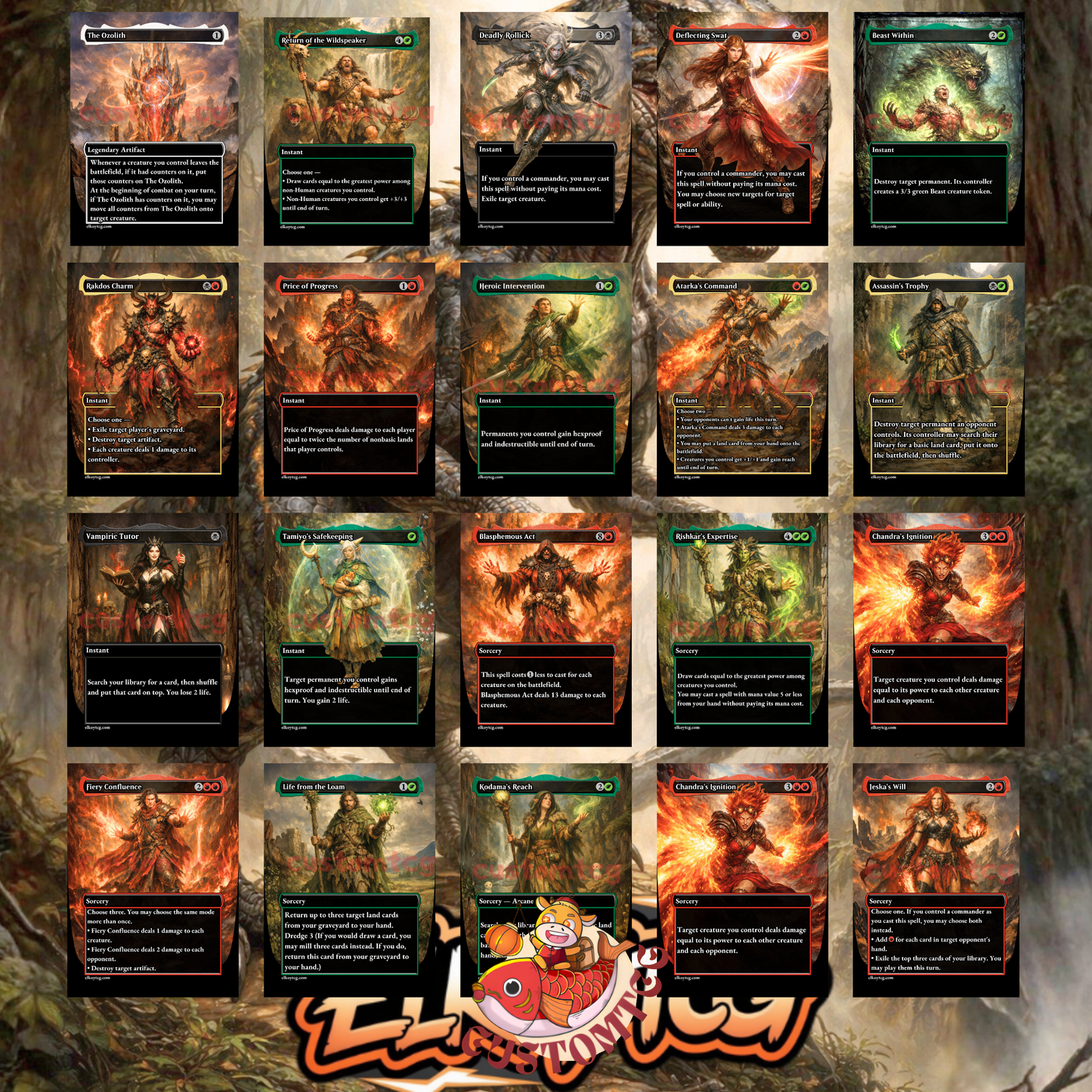 indoraptor mtg commander deck Unleash the power of the Indoraptor with this Bloodthirsty Dinosaur Commander Deck! 100 cards filled with artifacts, lands, creatures, and more, all in Jund colors, perfect for any Magic: The Gathering player