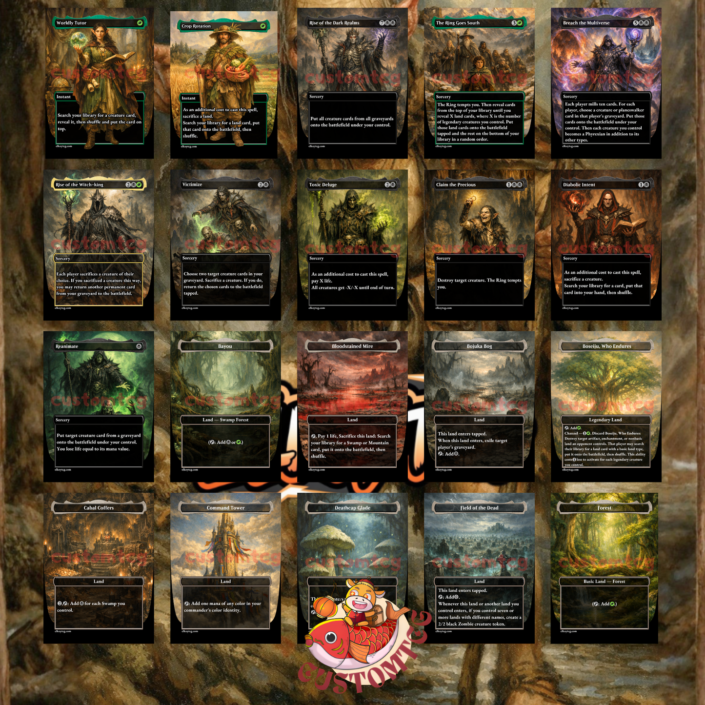 Sméagol, Helpful Guide Custom Deck