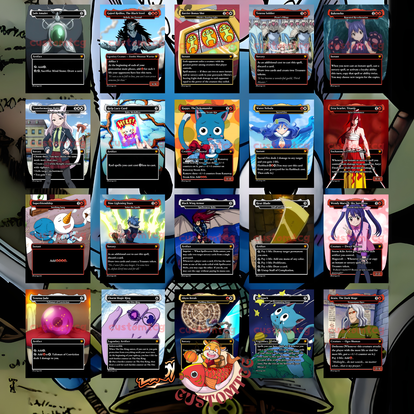 Fairy Tail Custom Deck
