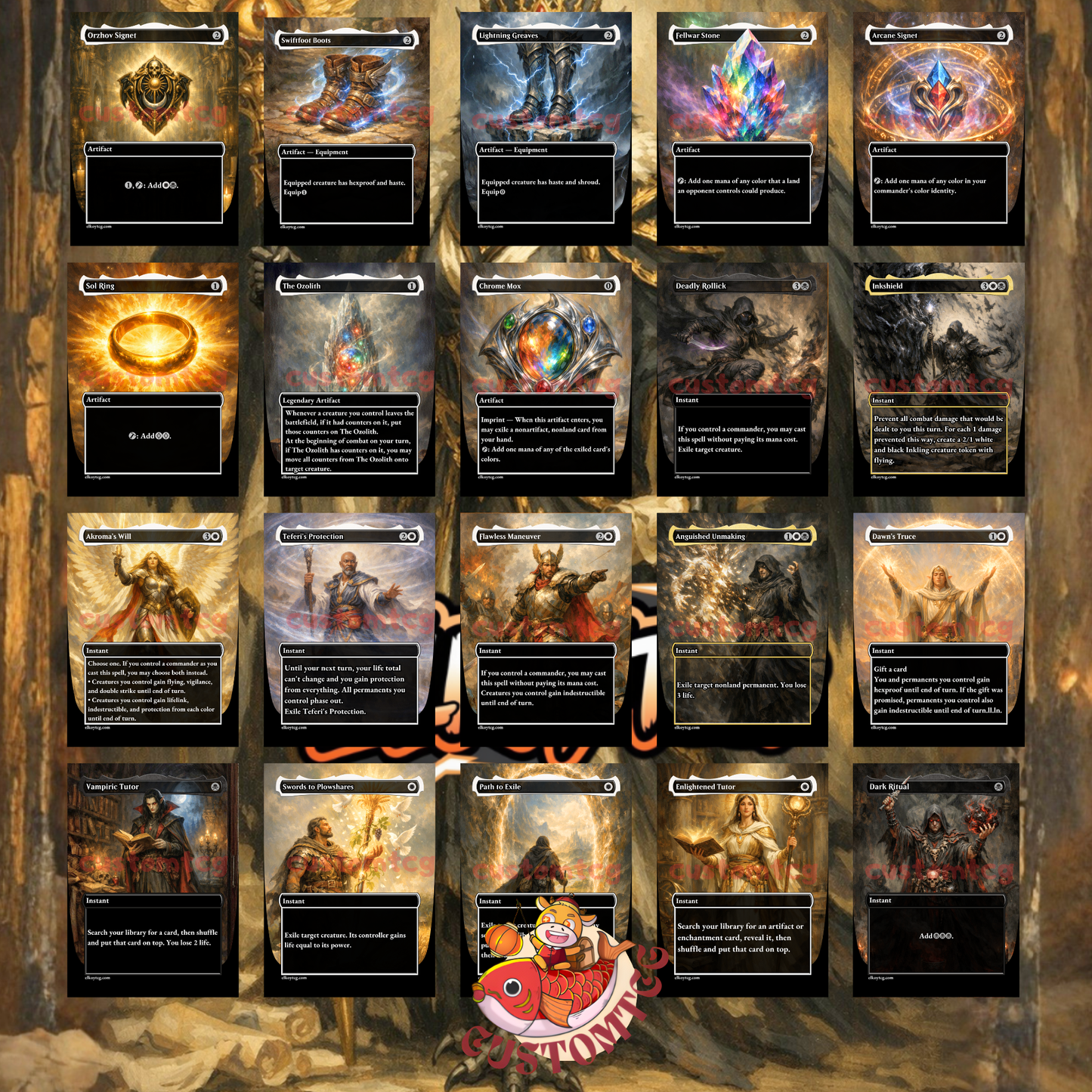 Breena, the Demagogue Custom Deck