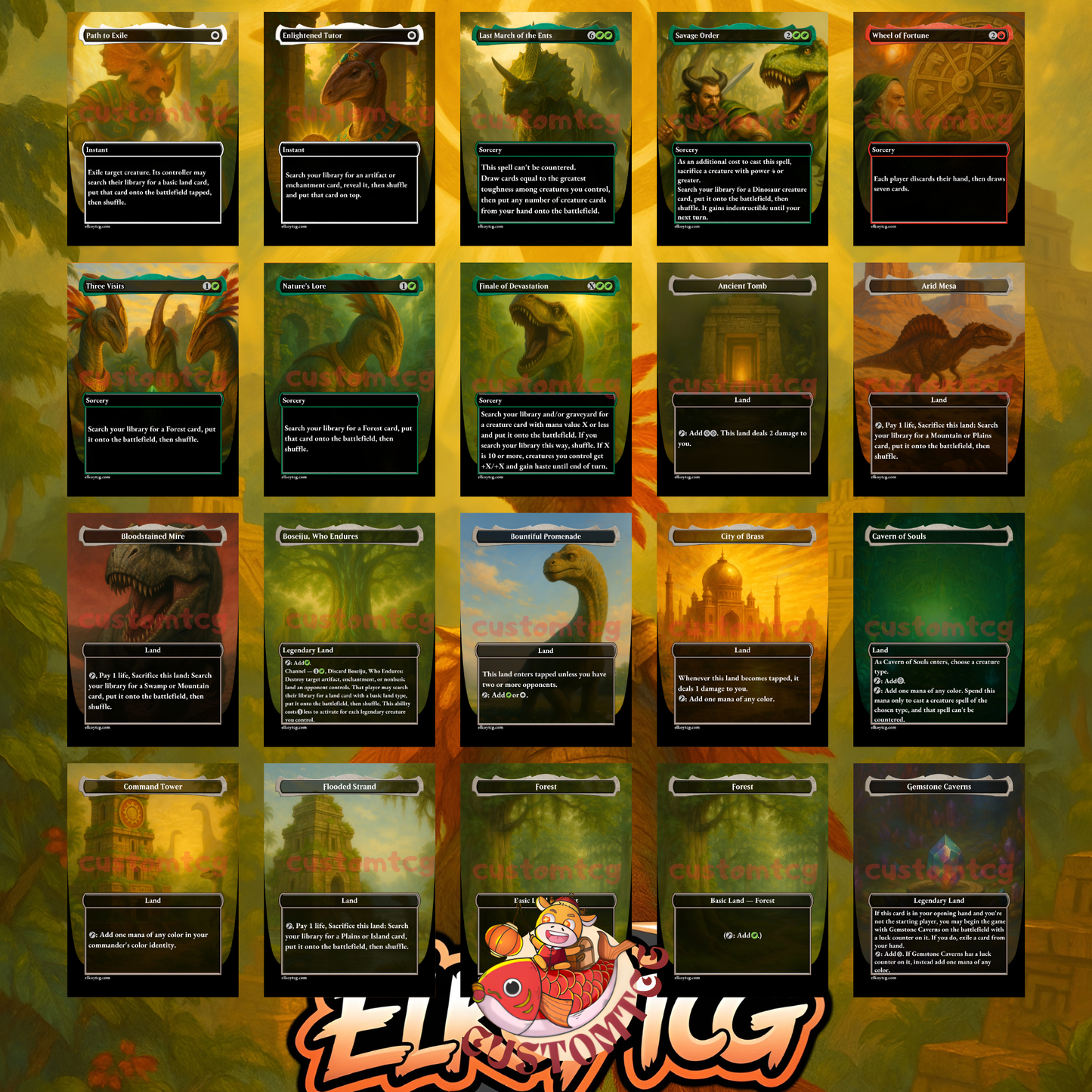 Gishath Custom Deck – Top 15 EDH Challenge! 🏆
