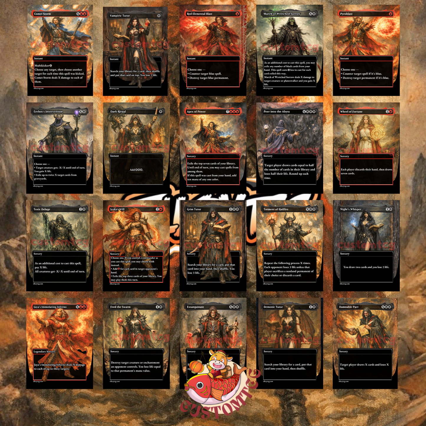 Rowan, Scion of War V2 Custom Deck