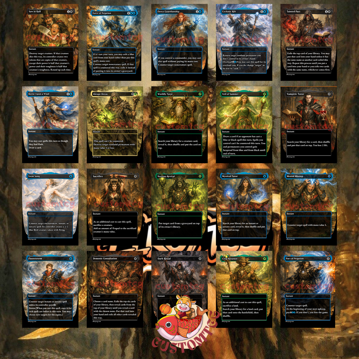 Tasigur, the Golden Fang Custom Deck