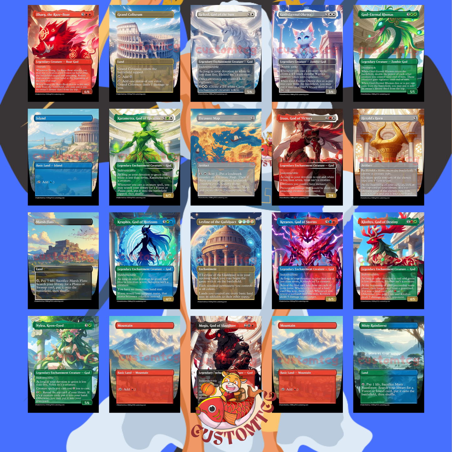 Gods Custom Deck - Niv-Mizzet Reborn