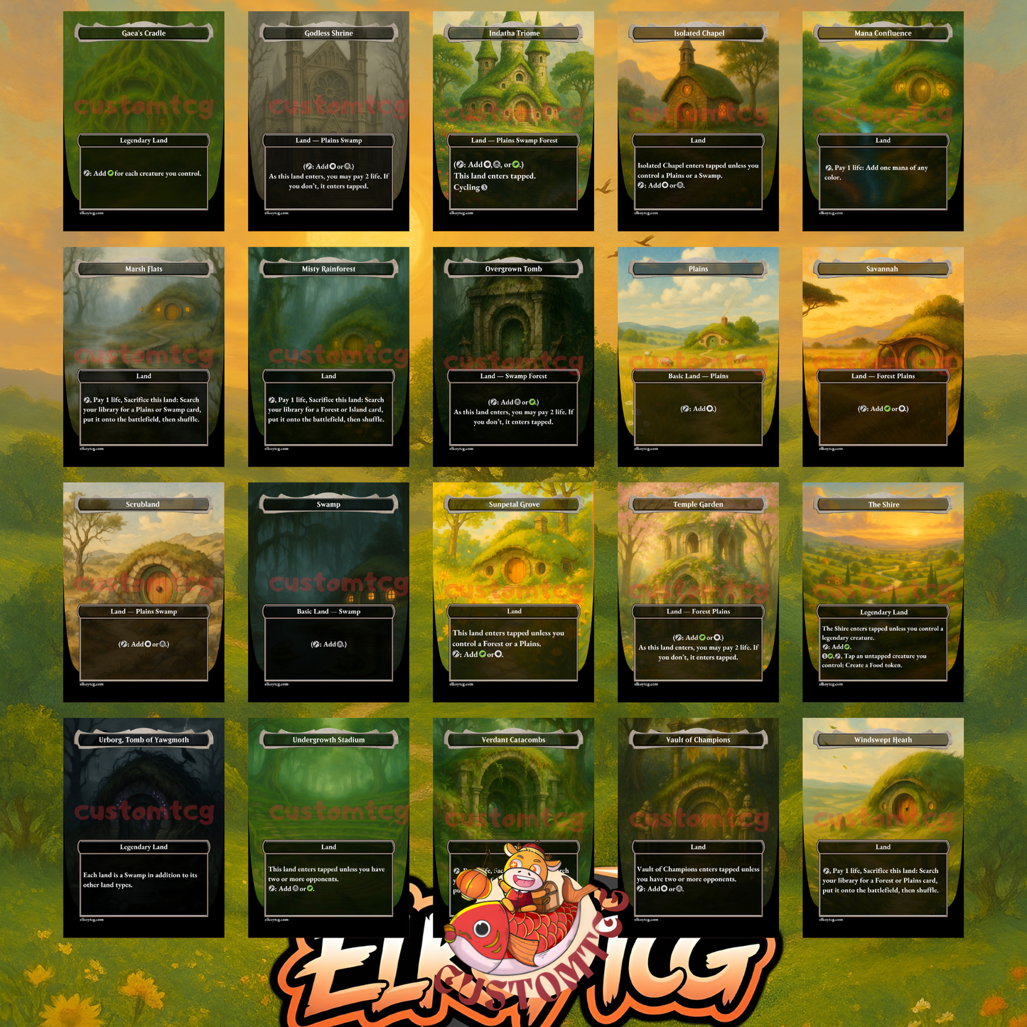 Frodo and Sam Food Commander Deck