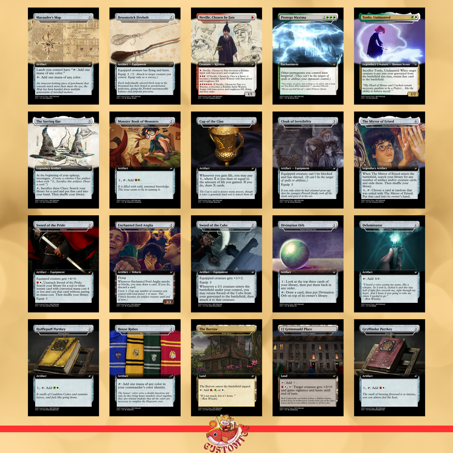 Hagrid Commander Deck