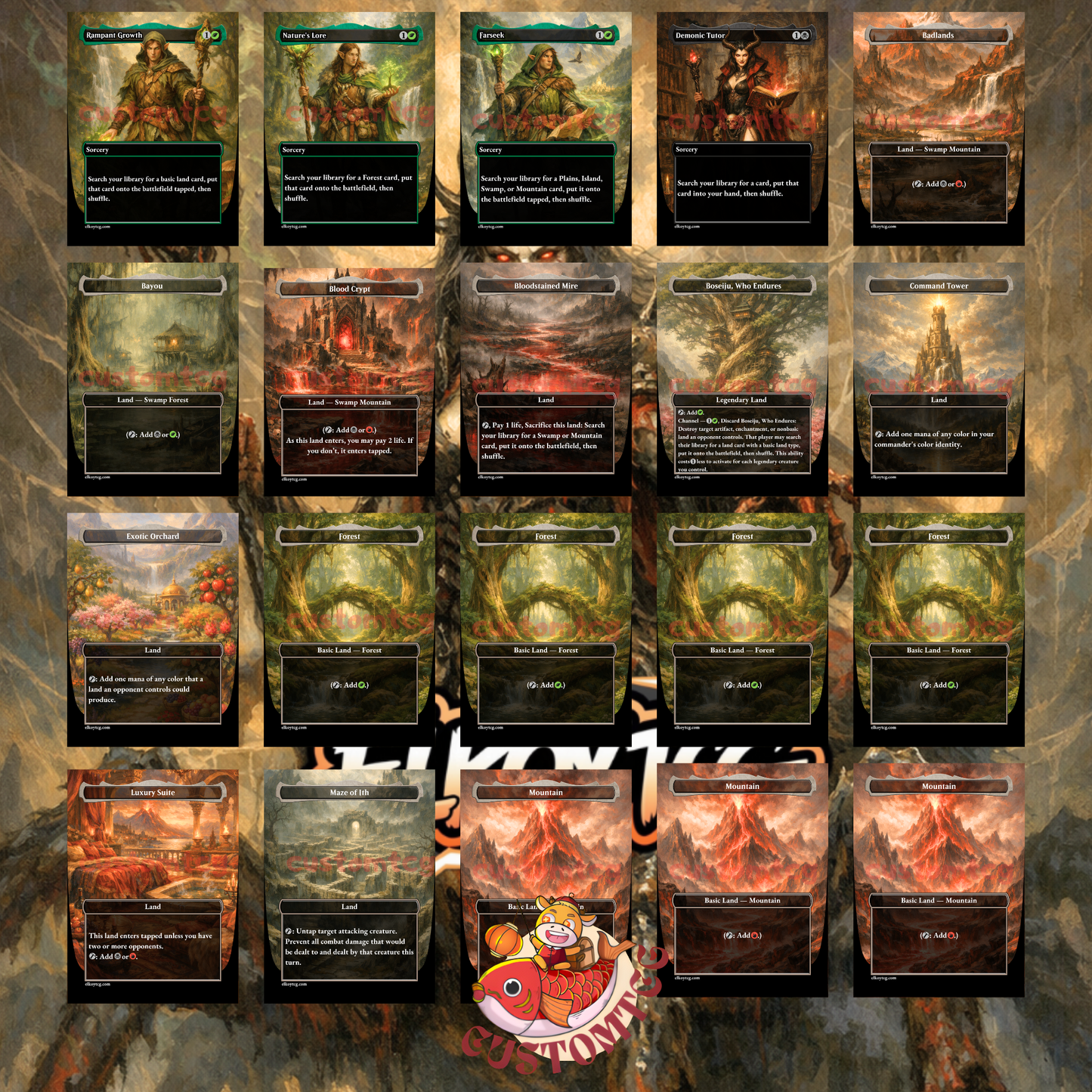 Thantis, the Warweaver Custom Deck