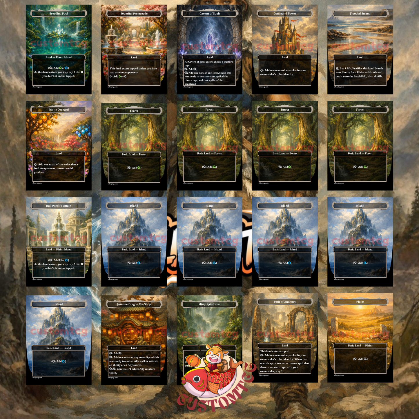 Katara, the Fearless Custom Deck