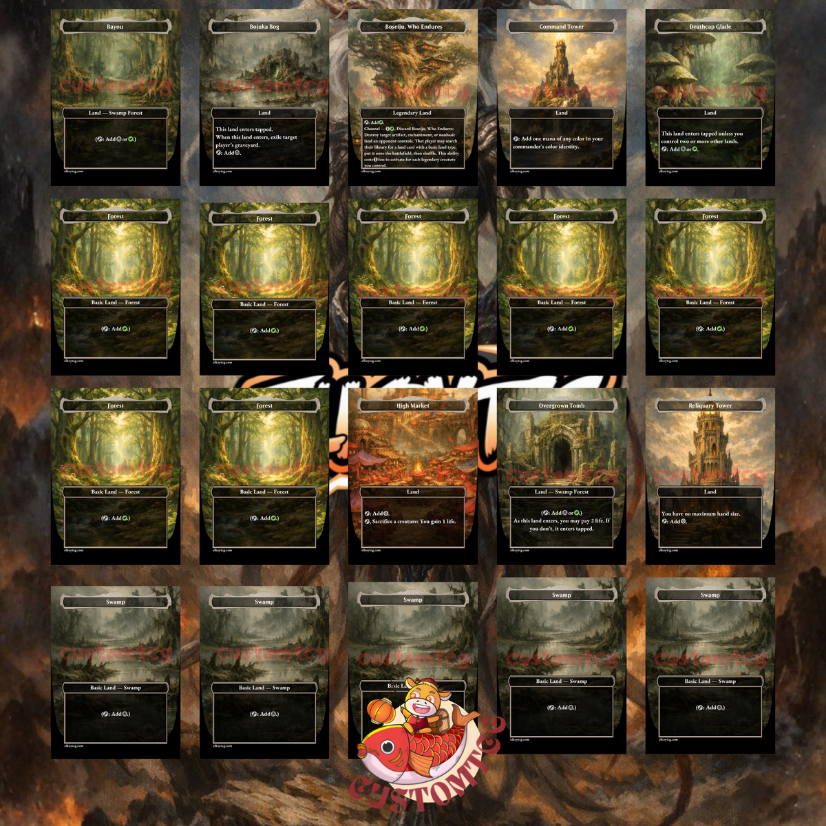 Jenova, Ancient Calamity Custom Deck