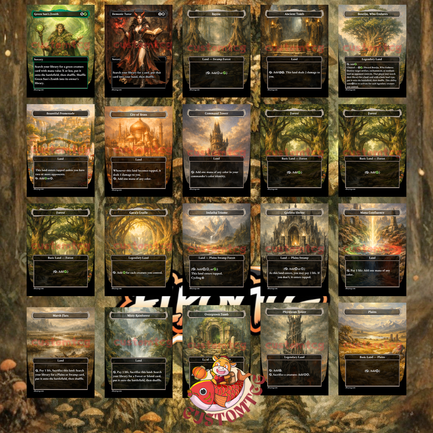 Ghave, Guru of Spores Custom Deck