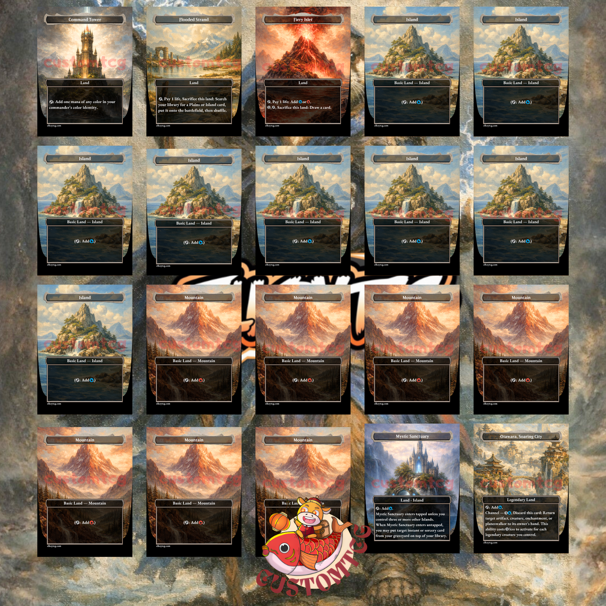mtg alania divergent storm commander deck Alania, Divergent Storm MTG EDH Commander Deck , The "Otter" Wizards!
