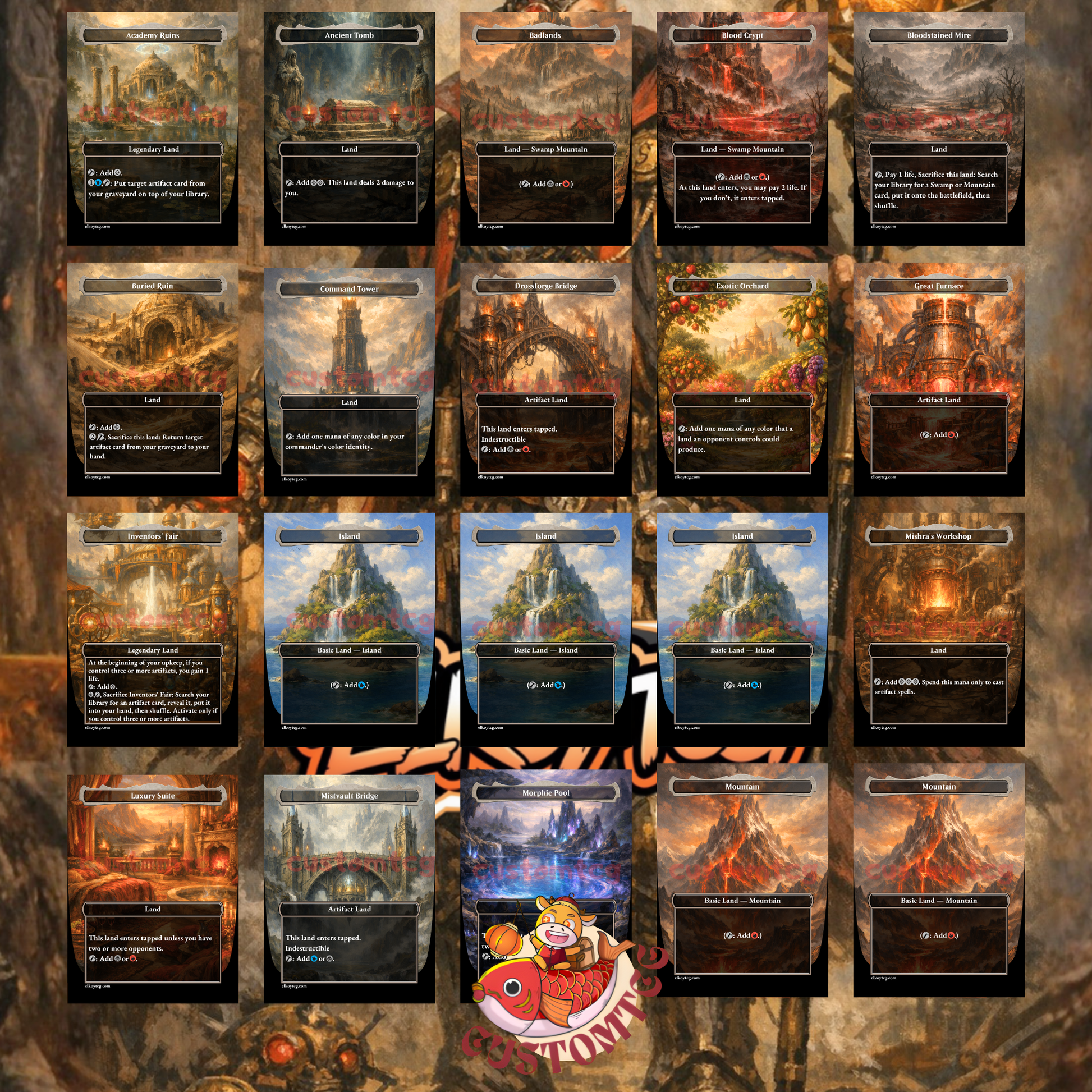 Mishra, Eminent One Custom Mtg Commander Deck ElkoyTCG Mishra, Eminent One Custom Mtg Commander Deck ElkoyTCG