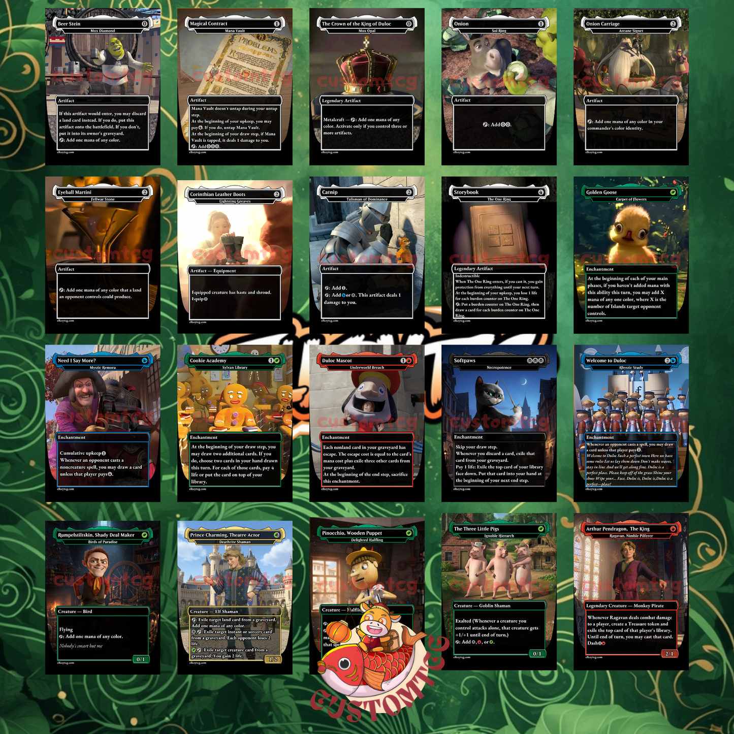 Shrek Custom Deck