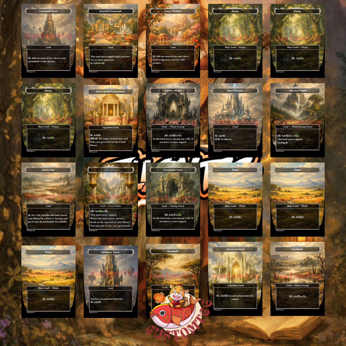 Narci, Fable Singer Custom Deck