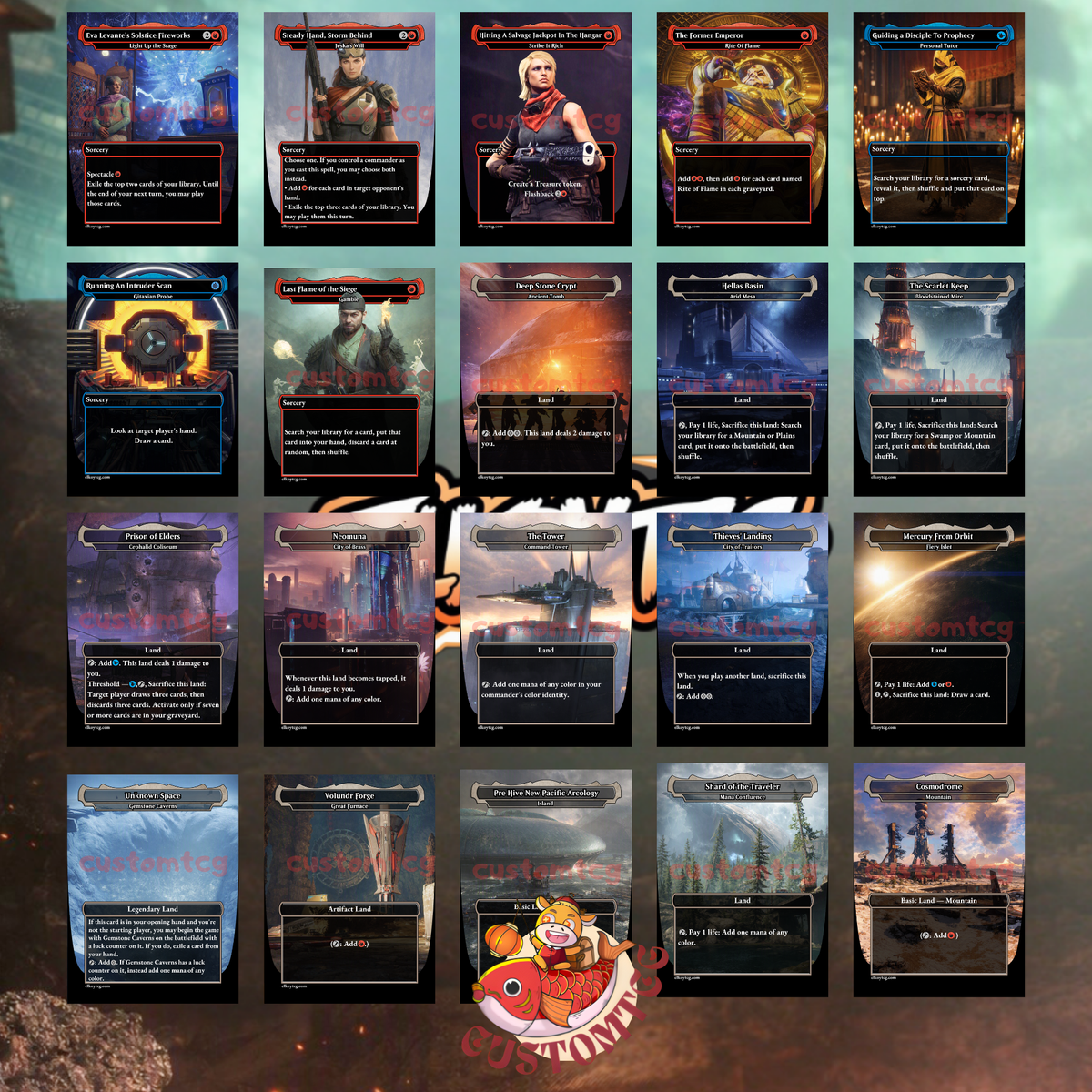 Destiny V2 Custom Deck