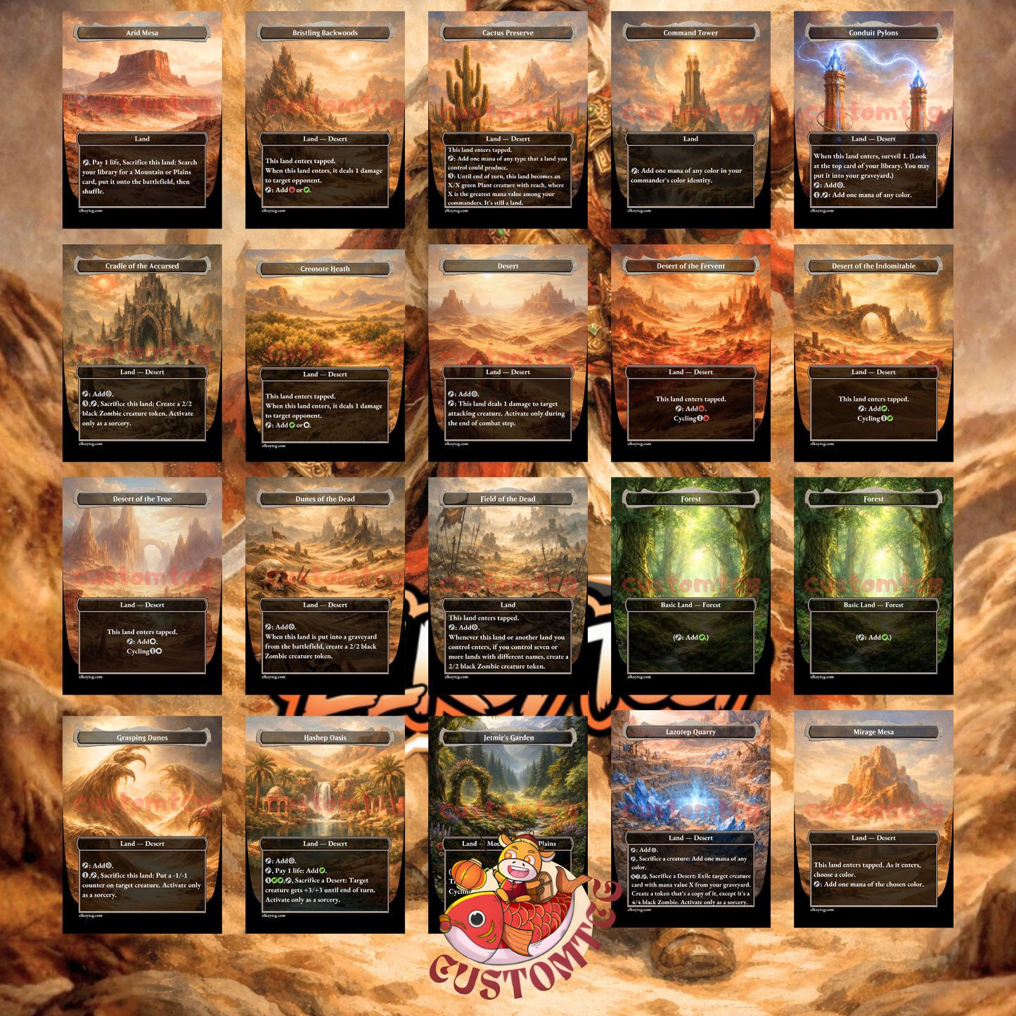 Hazezon, Shaper of Sand Custom Deck